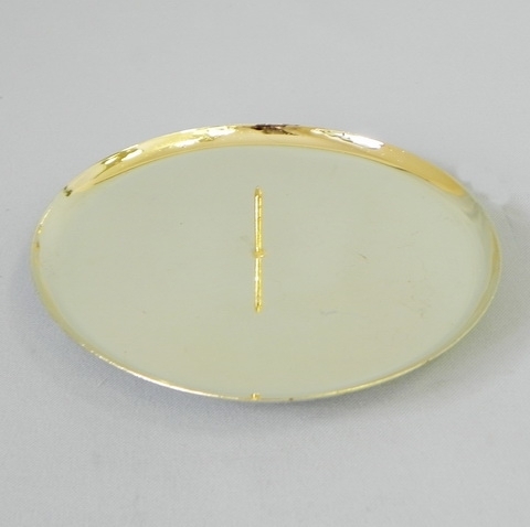 Bodec na stůl kov pr.7,5cm zlatá