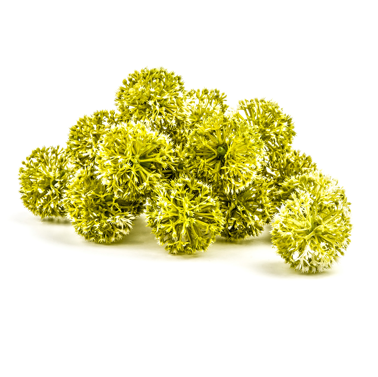 Koule aranž. umělá pr.5cm zelená S/24