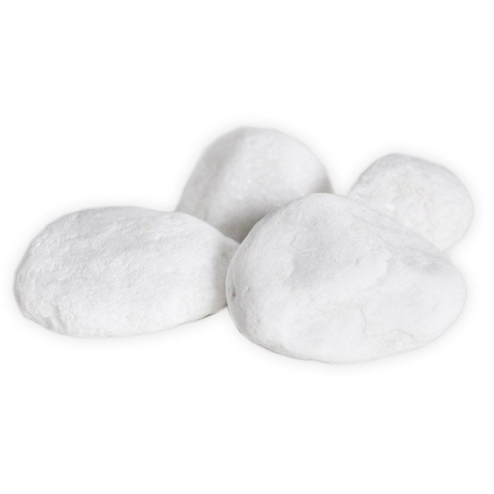 Kámínky bílé pr.5-8cm 10kg