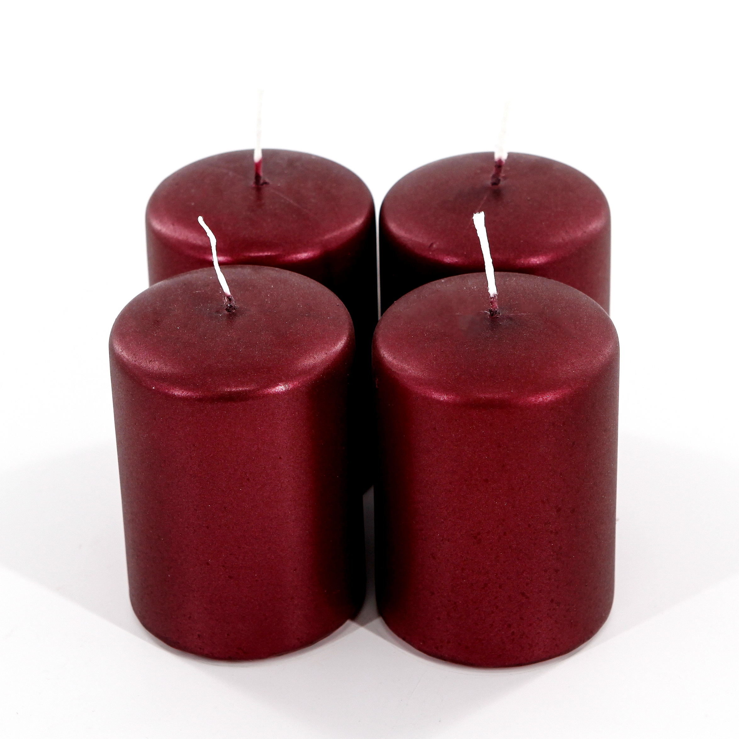 Adventní svíčky pr.70x100 bordó lak