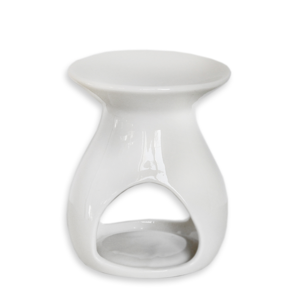 Aromalampa porcelán 9,3cm bílá