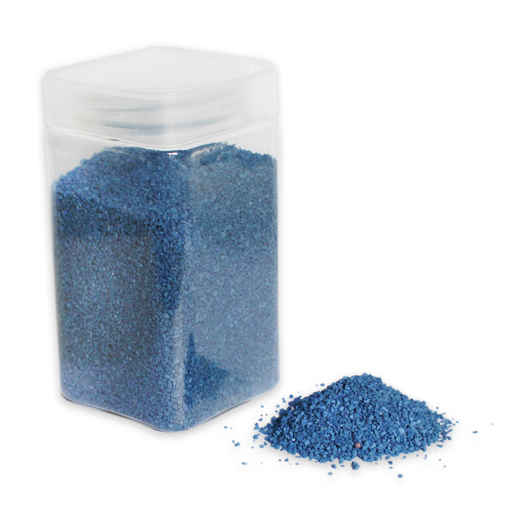 Písek 550g modrý