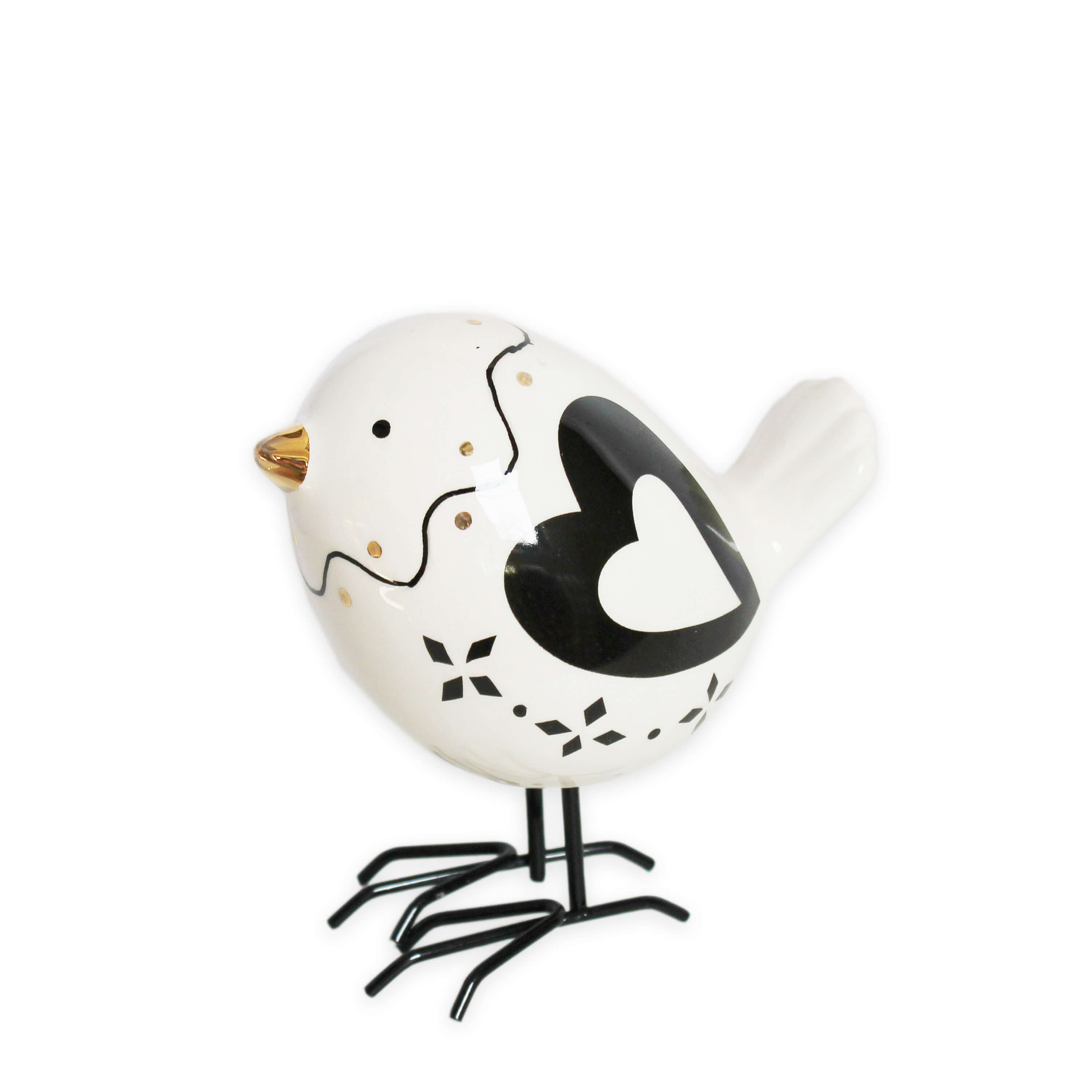 Ptáček keramika v.10cm