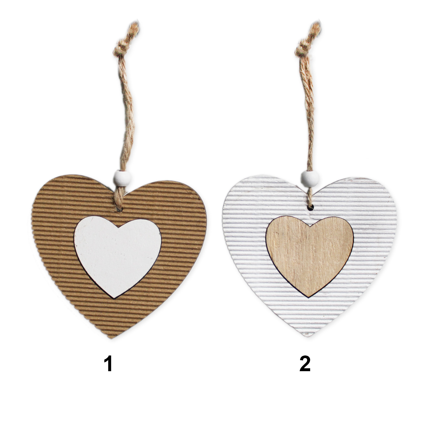 Srdce závěs dřevo pr.9,5cm w/nat