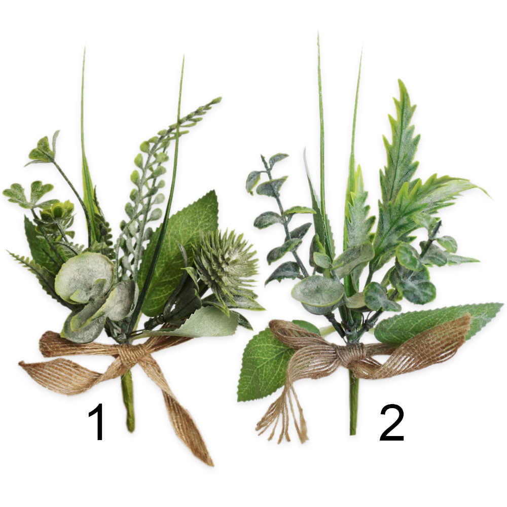 Zápich zeleň pvc v.17cm