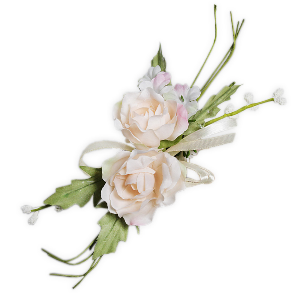 Růže zápich dl.23cm sv.růžová