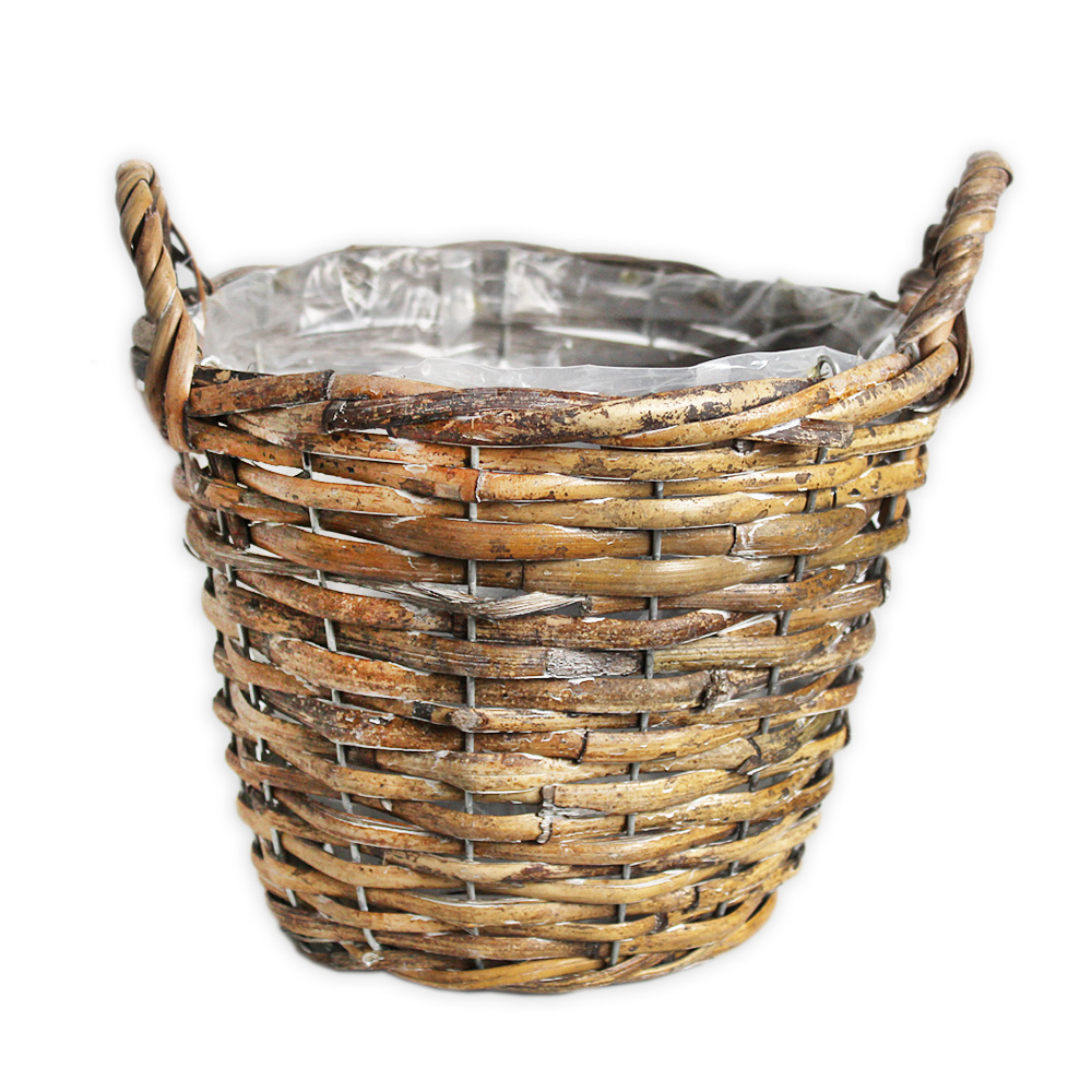 Proutí koš obal ratan pr.21x17cm natural