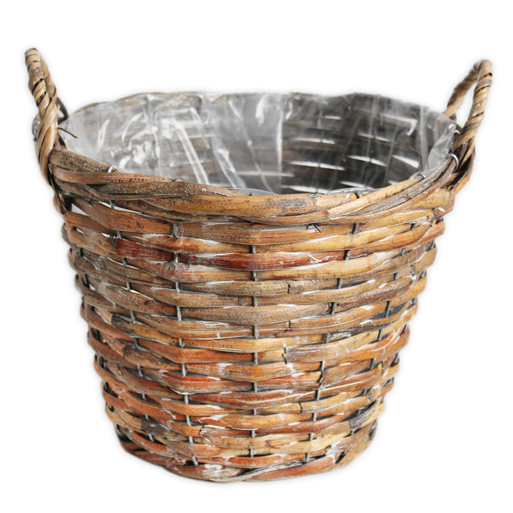 Proutí koš obal pr.23x18cm natural