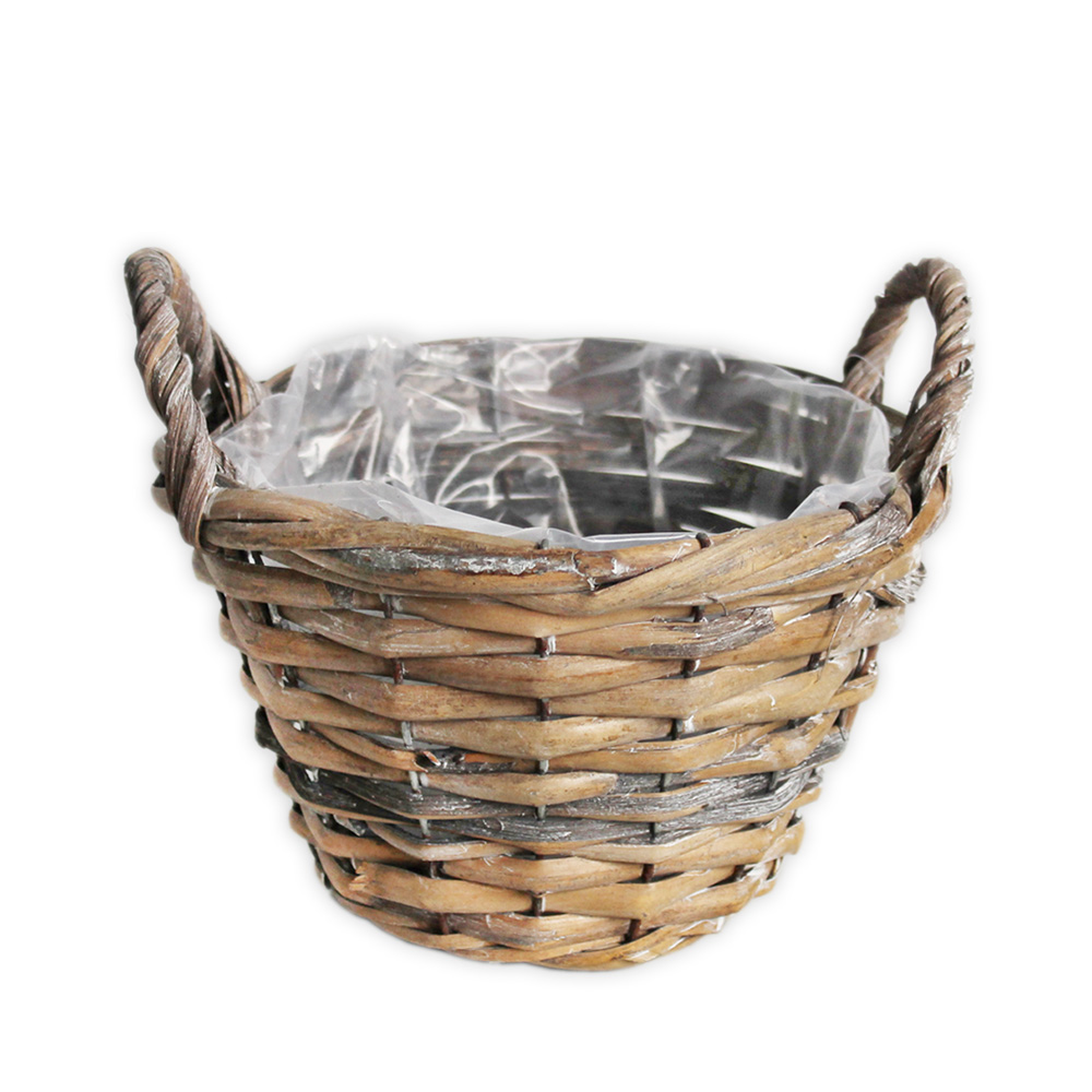 Proutí koš obal pr.20x11cm natural