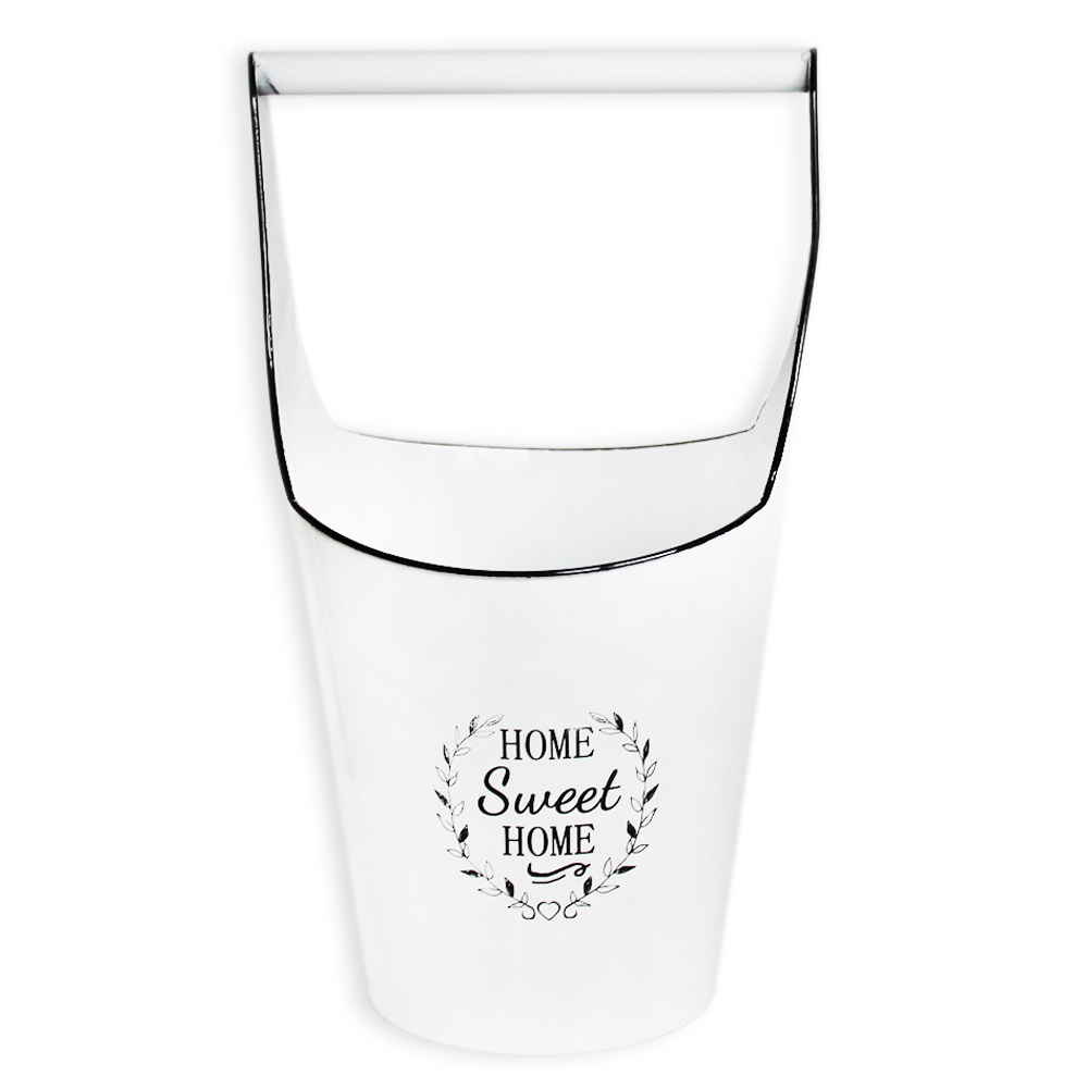 Vědro plech v.54x28cm bílé