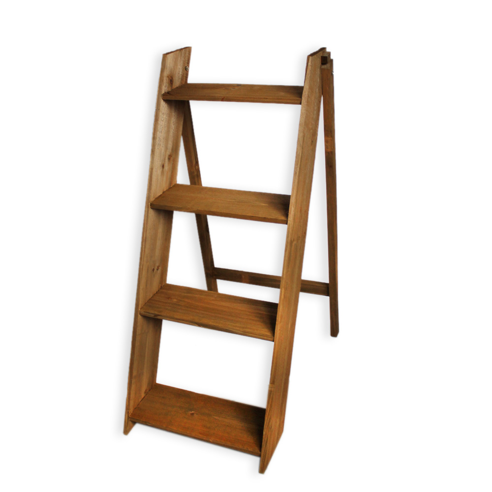 Stojan dřevo v.85x36,5cm hnědý