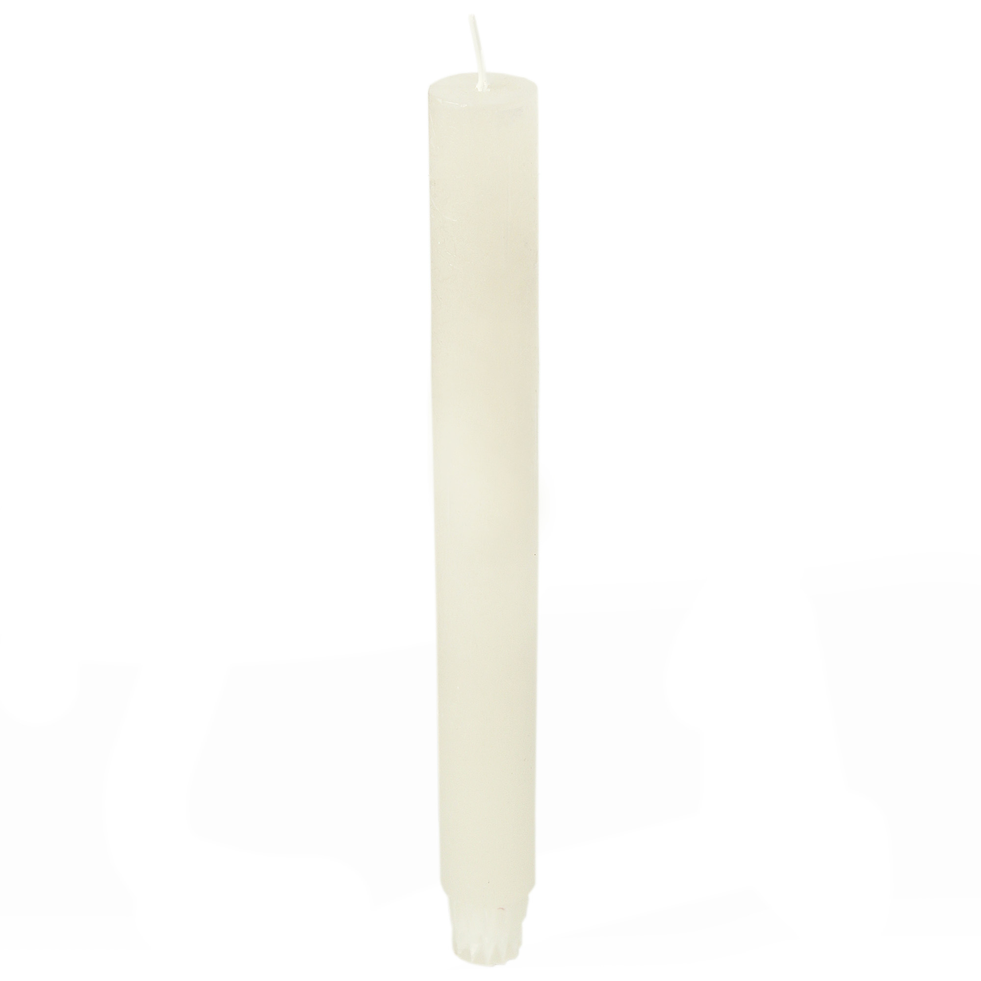 Svíčka Rustik válec pr.30x270mm krém (226)