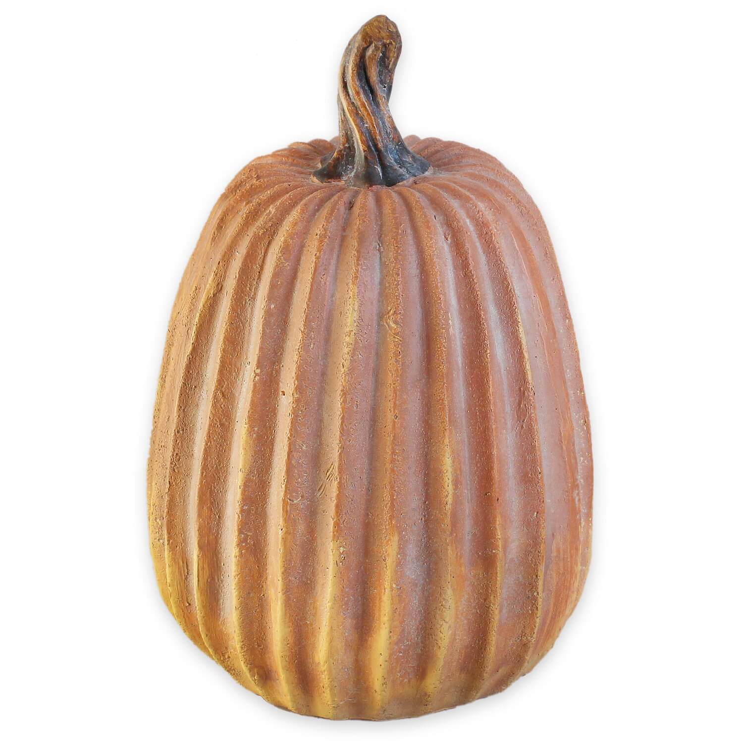 Dýně keramika v.36cm sv.oranžová