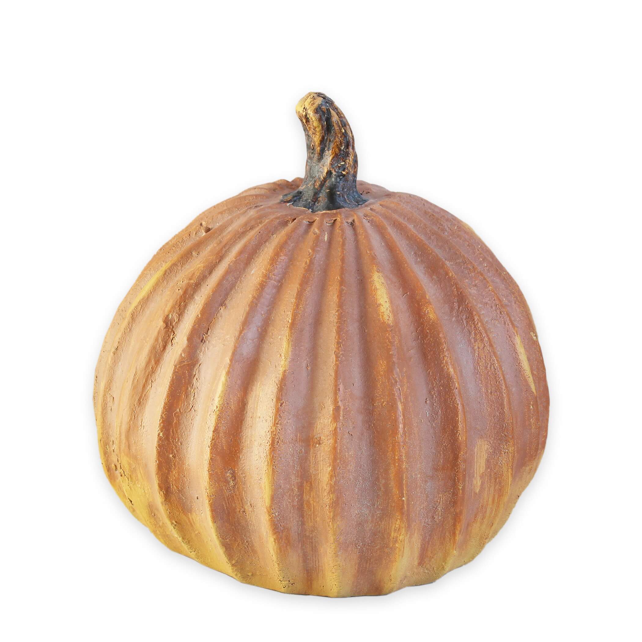 Dýně keramika v.26,5cm sv. oranžová