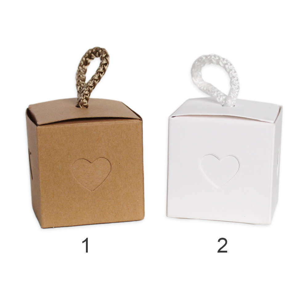 Dárková krabička papír 5,5cm mix