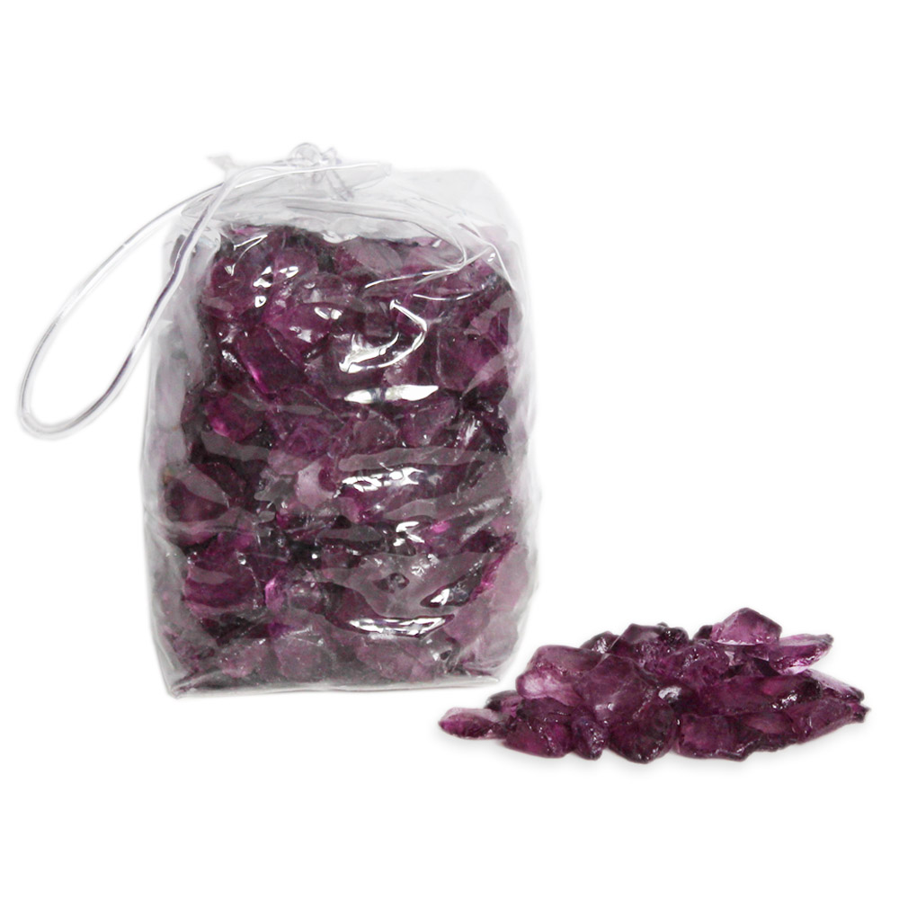 Kamínky 900g fialová