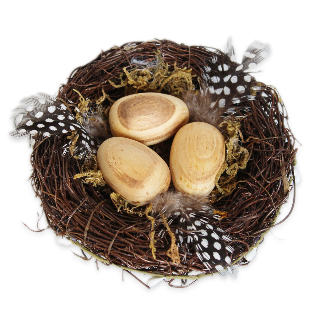 Hnízdo proutí pr.12cm natural