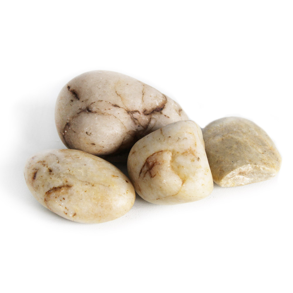 Oblázky říční natural pr.5-8cm 1kg