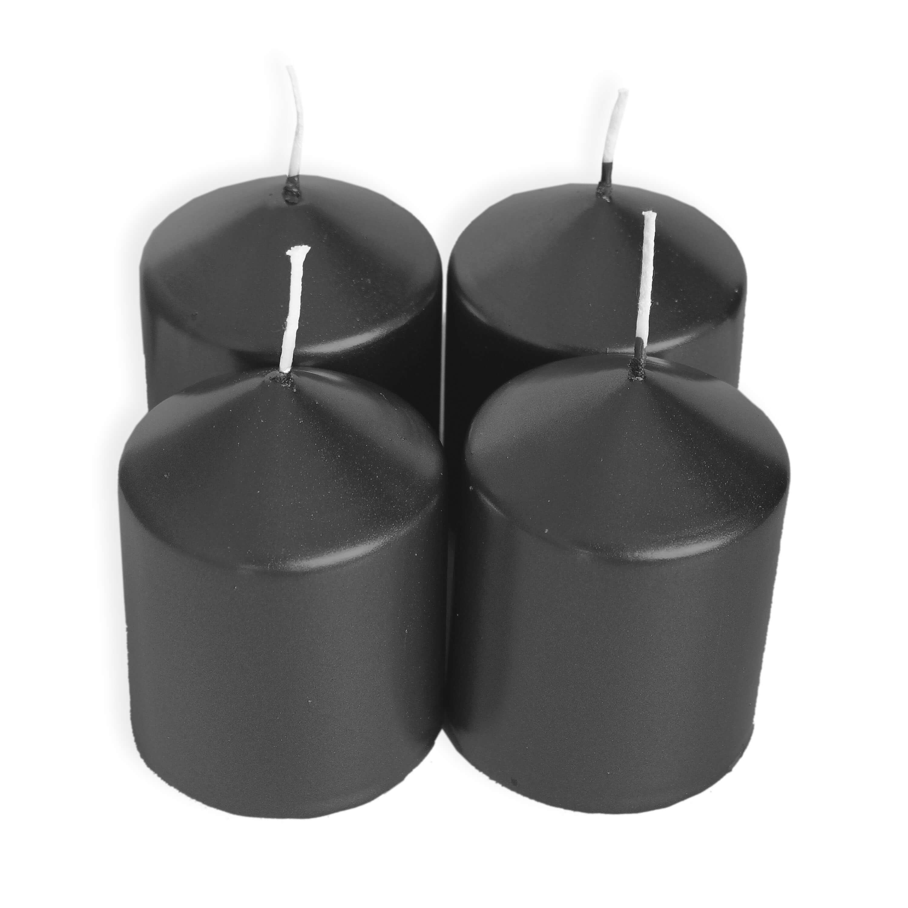 Adventní svíčky pr.60x80mm šedý lak