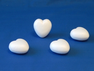 Srdíčko polystyrén pr.6cm