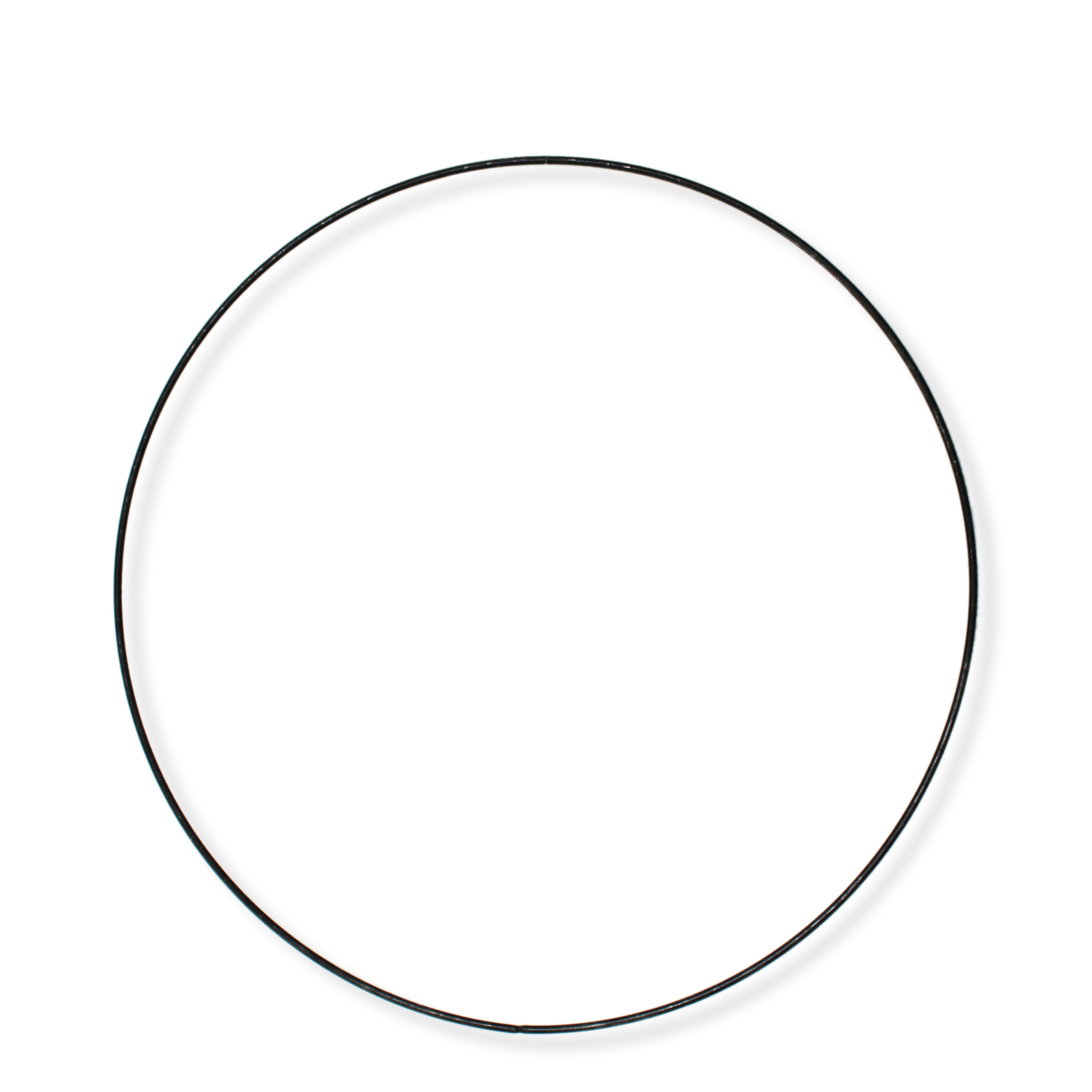 Kruh kov pr.40cm černý