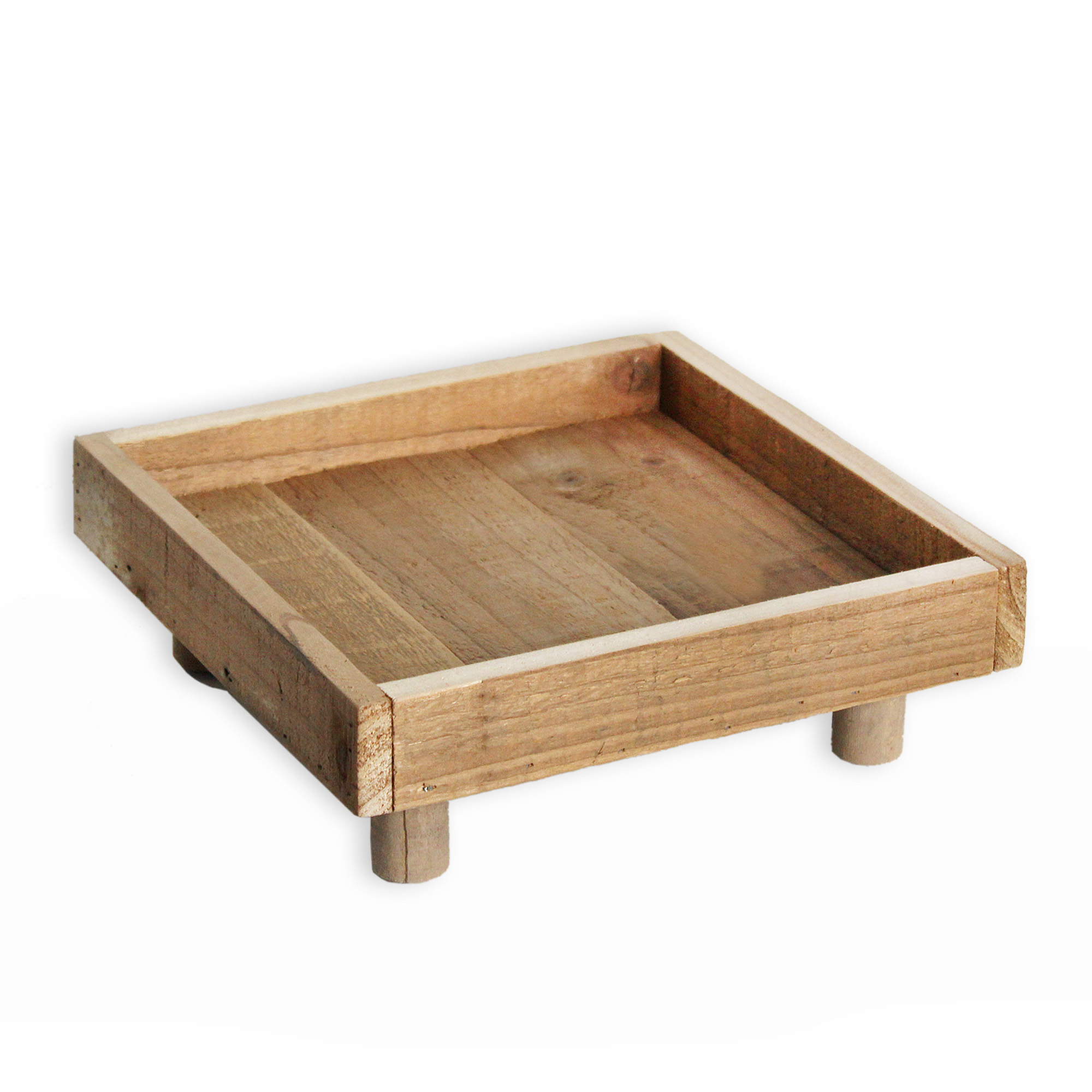 Podnos dřevo dl.25x25cm natural