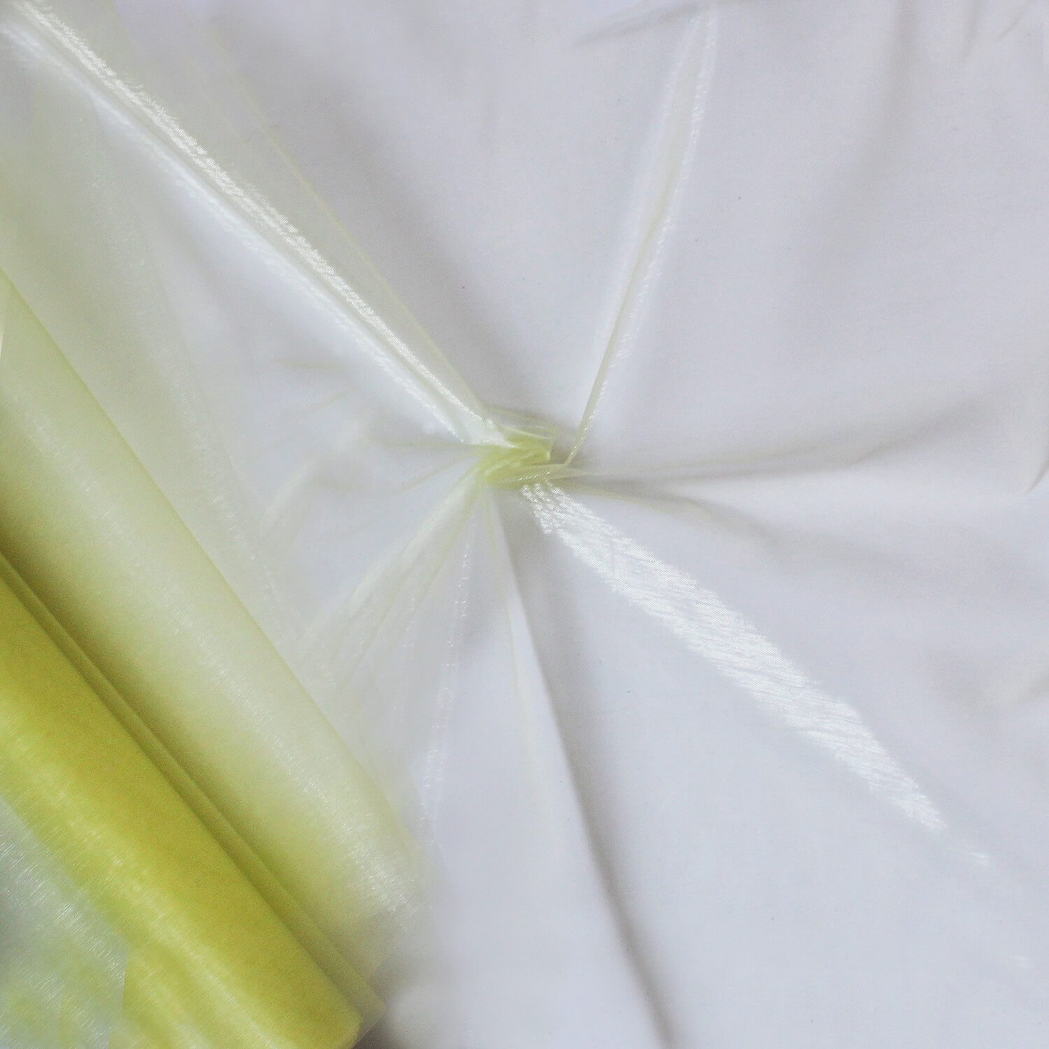 Organza š.36cm/9m lemon