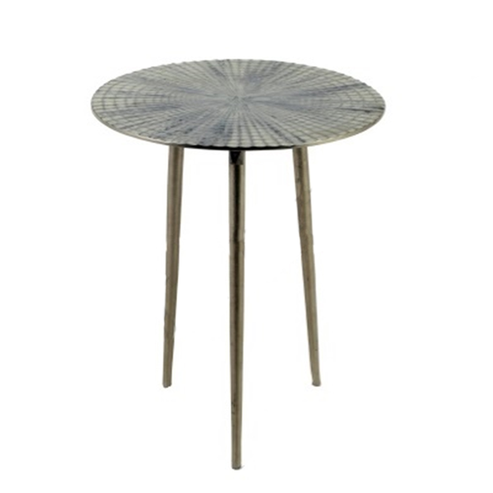 Stolek kov v.48x41cm šedý