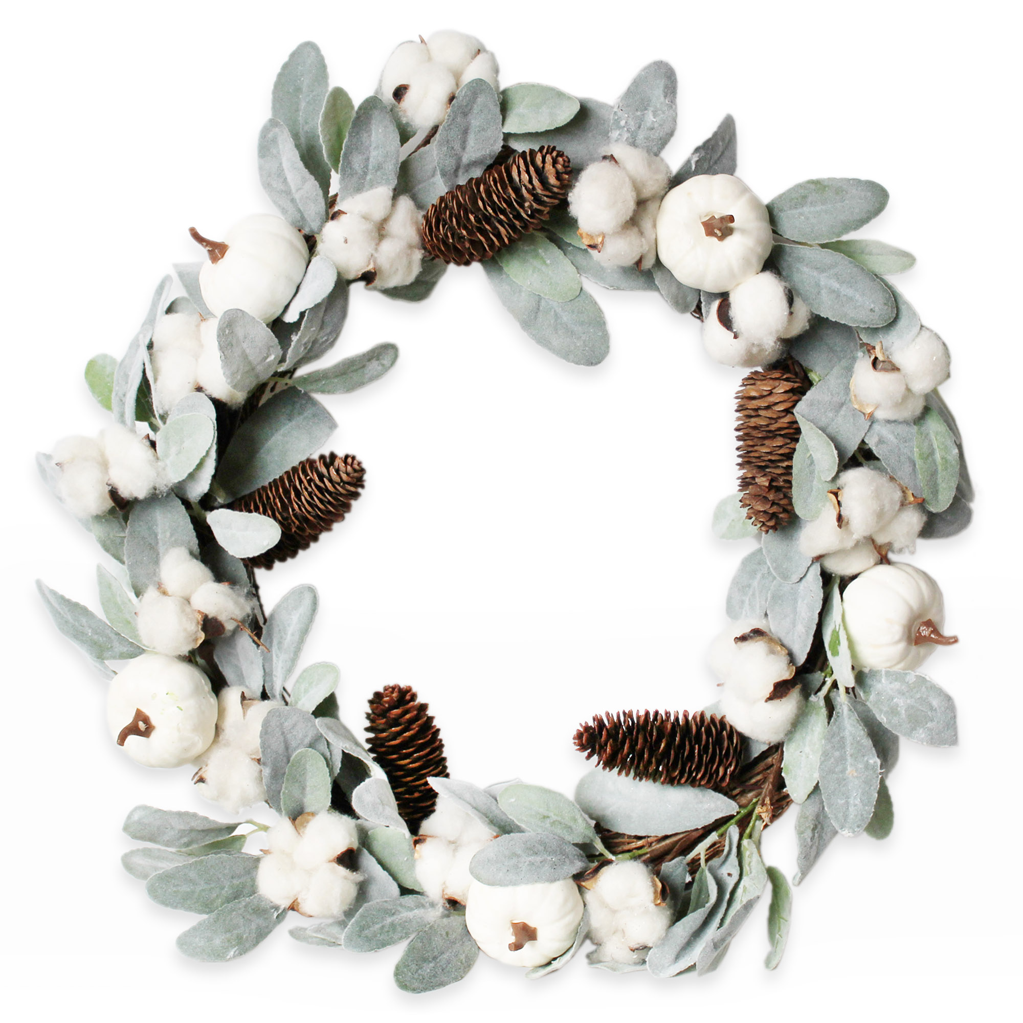 Věnec dýně umělý pr.38cm