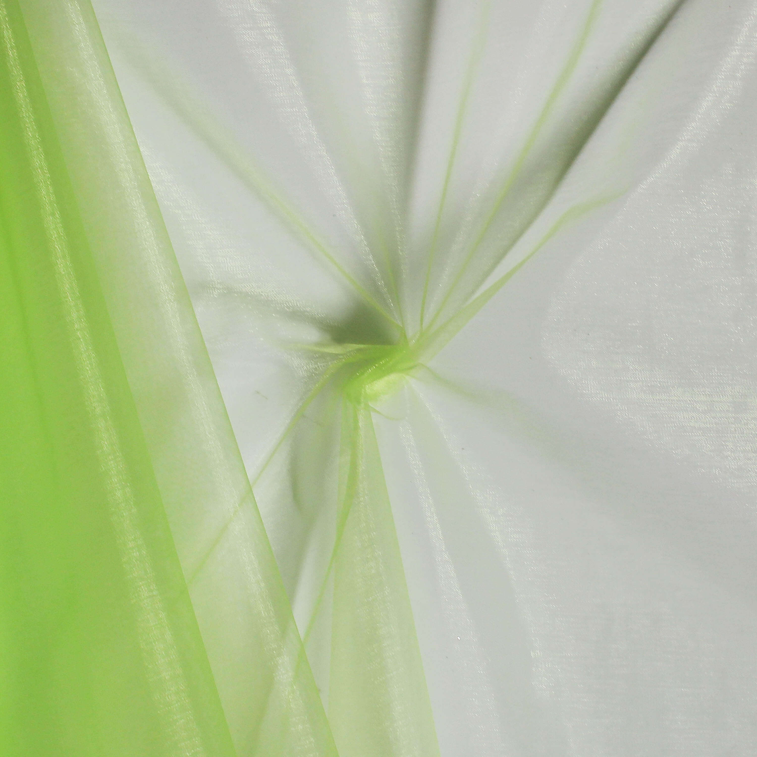 Organza š.36cm/9m světle zelená