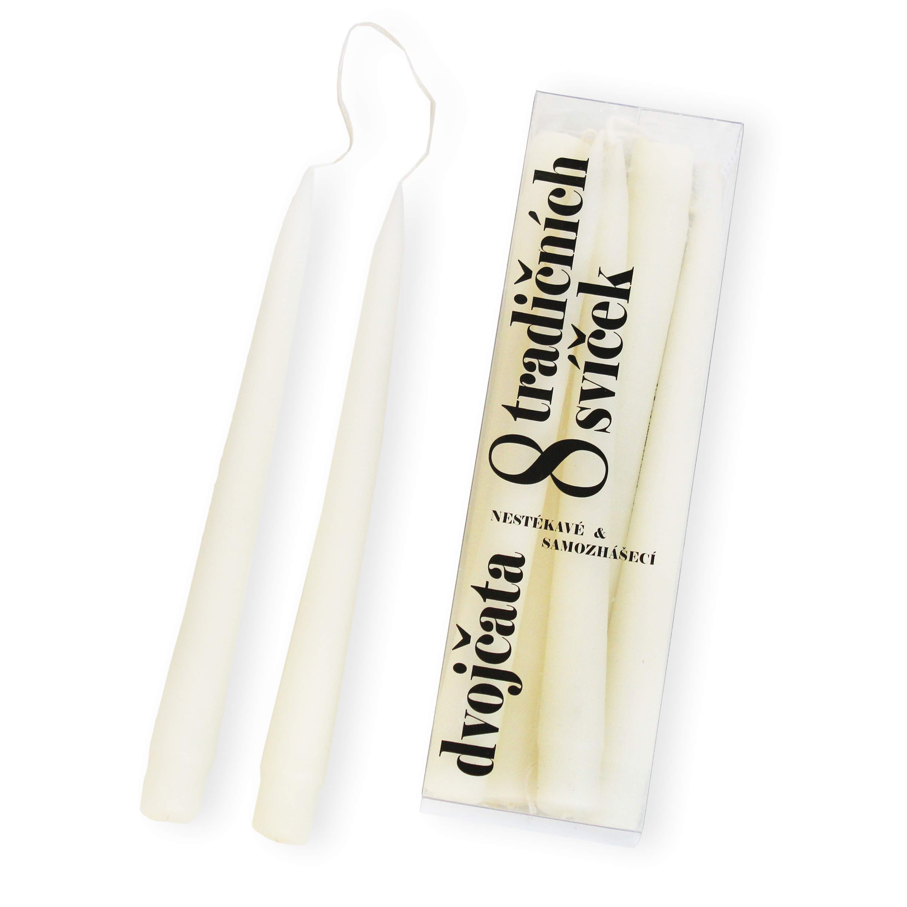 Svíčka kužel pr.22x240mm KTM champagne