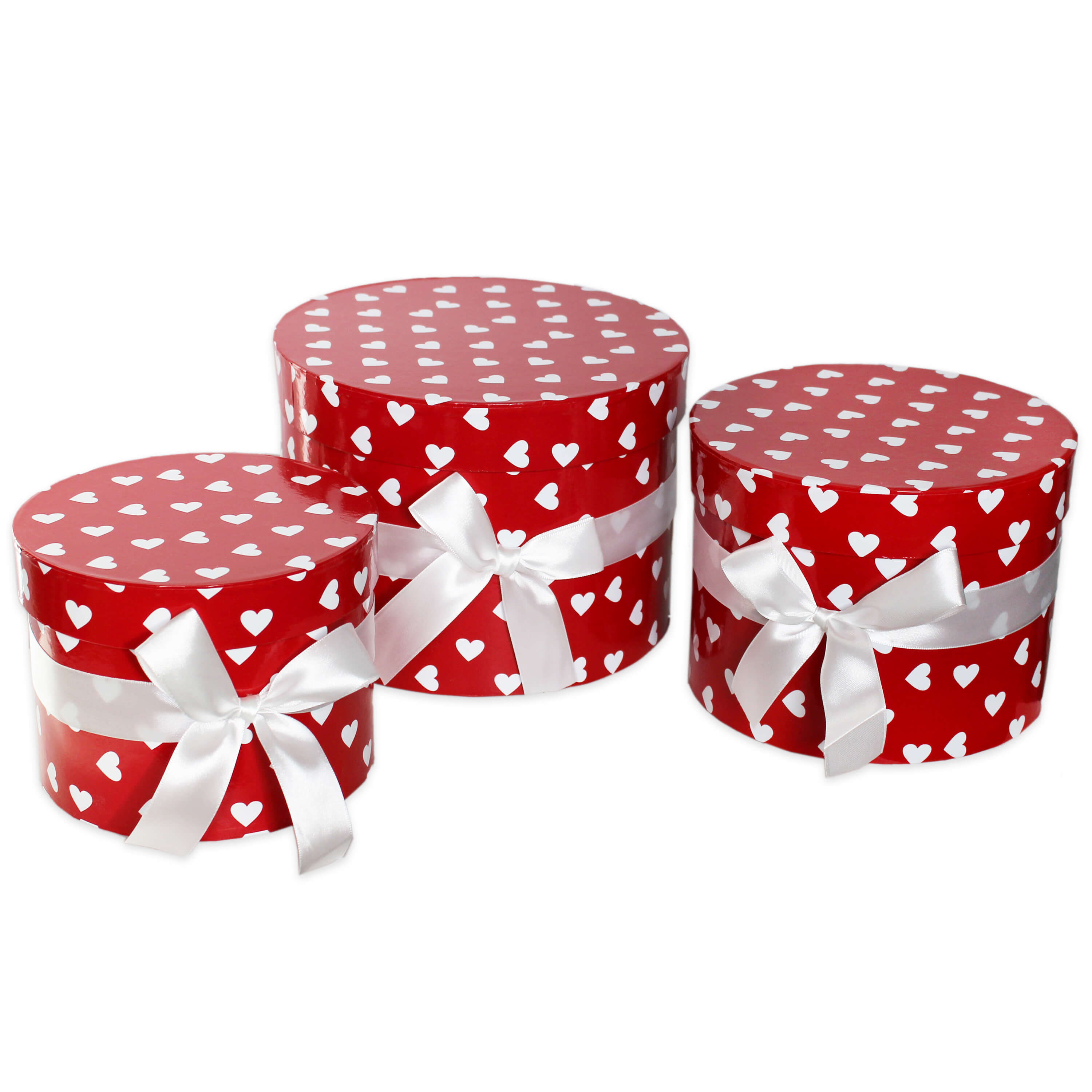 Flower boxy červené pr.19,7-14cm S/3