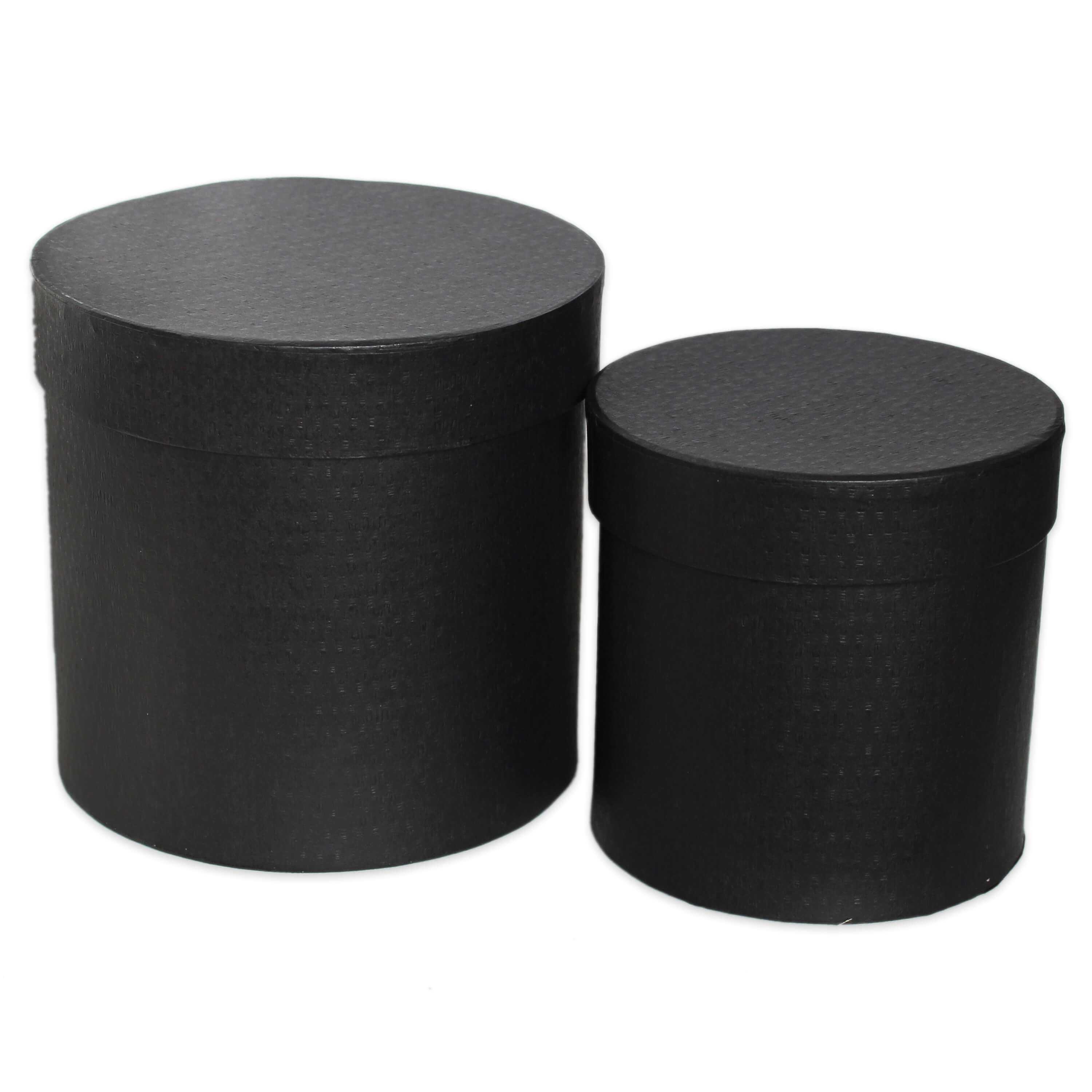 Flower box 2ks pr.15,5-12,5cm V.15-12,5cm černá