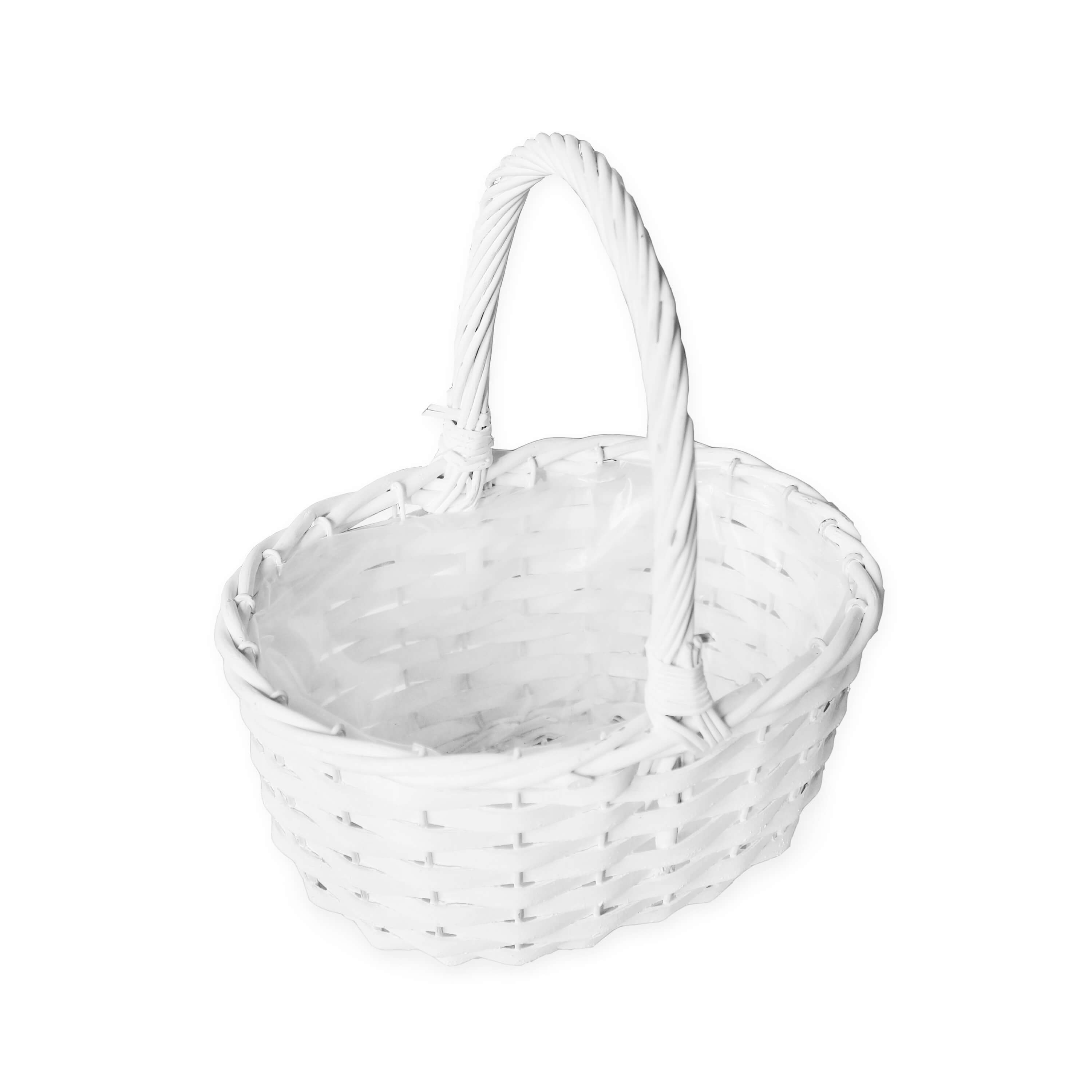 Proutí koš dl.17x13,5x9cm bílá