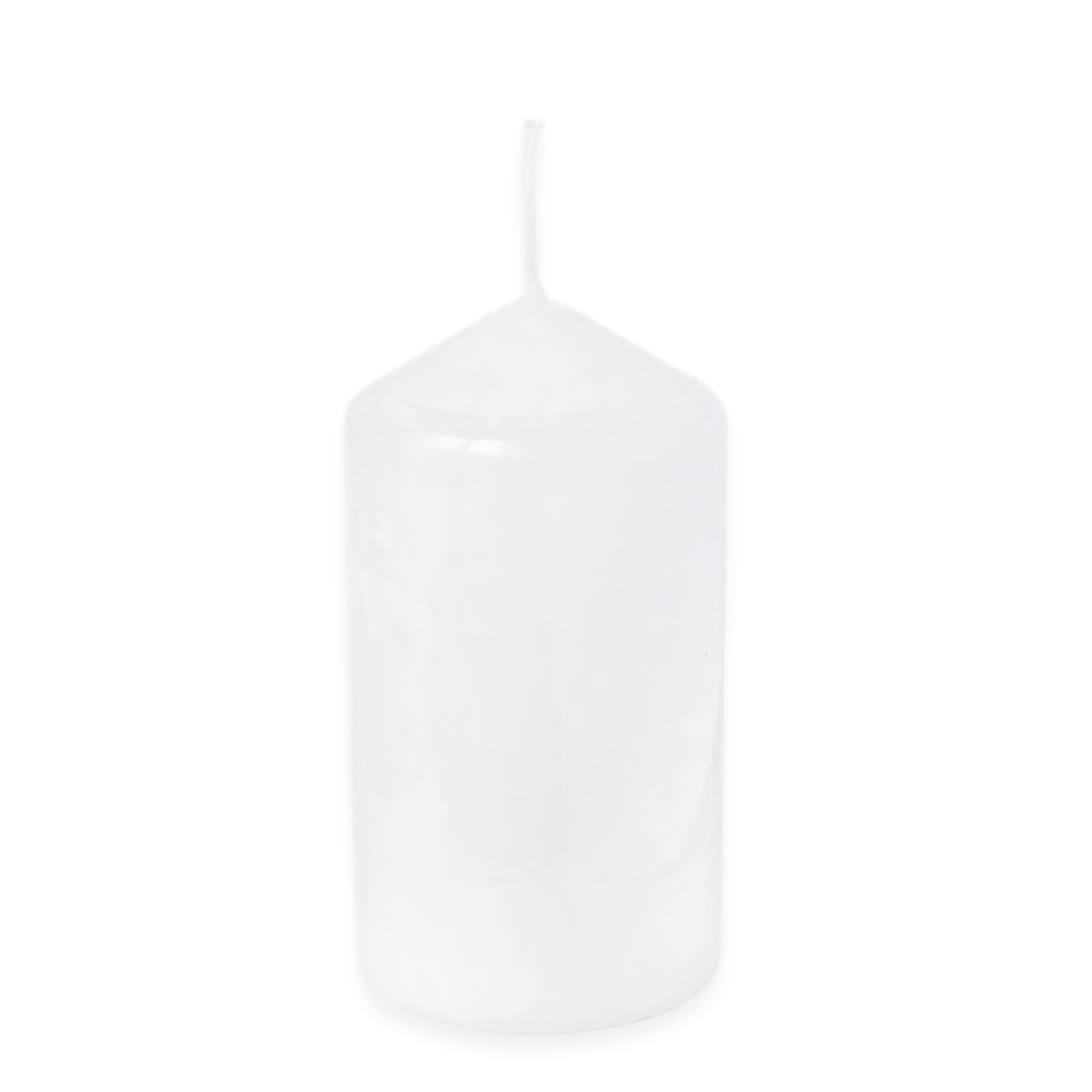 Svíčka válec pr.60x110mm bílý mat