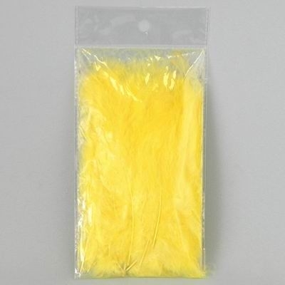 Peří žluté S/36