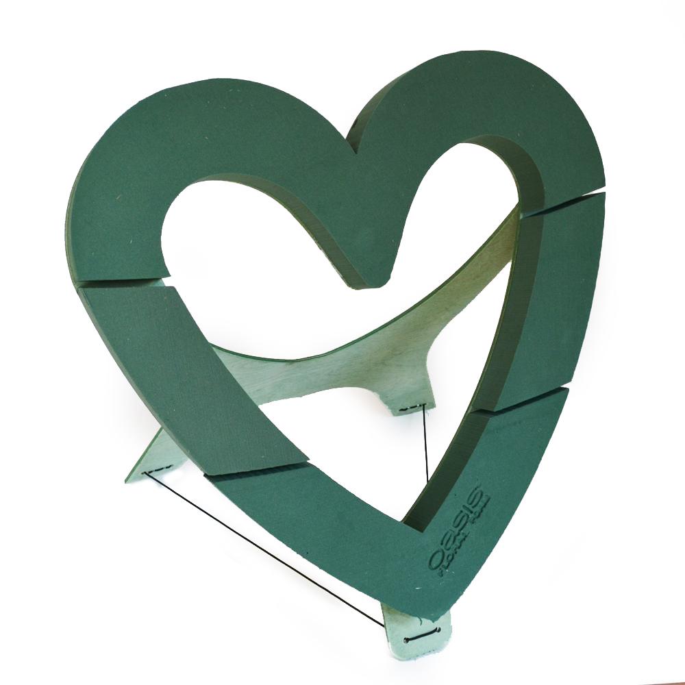 Oasis SRDCE Bioline vykrojené s opěrkou dl..60x60x5cm