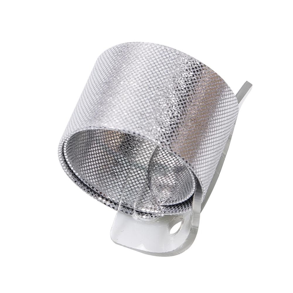 Oasis náramek samoovíjecí š.2,5cm stříbrný S/6