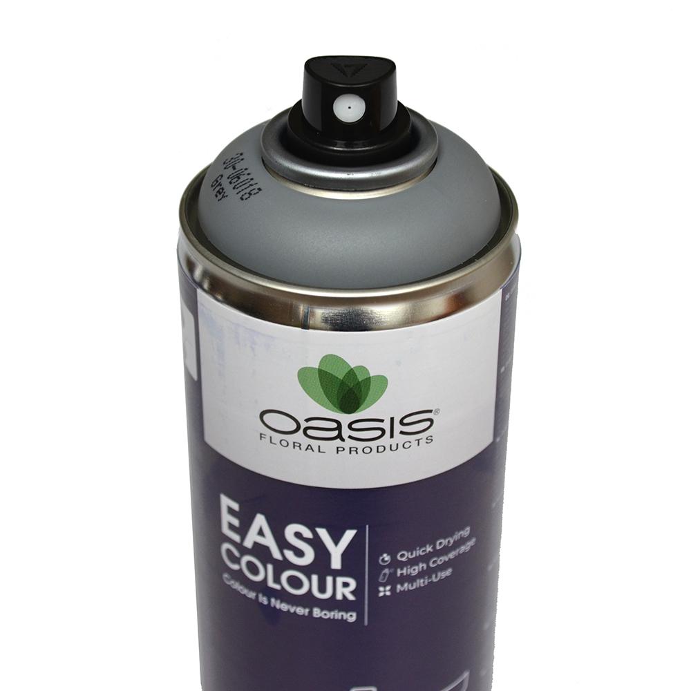 Oasis Easy spray 400ml metalic stříbrná
