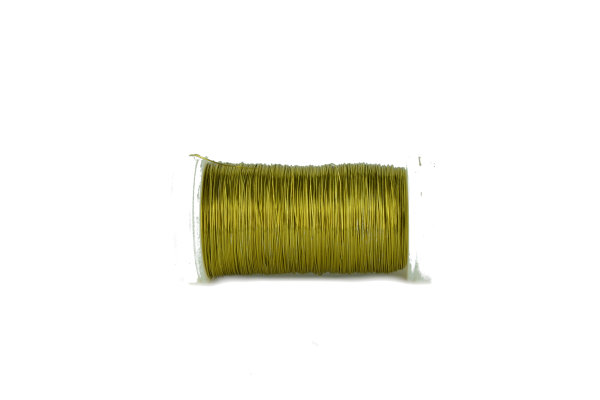 Drát na cívce pr.0,3mm limetka 30g