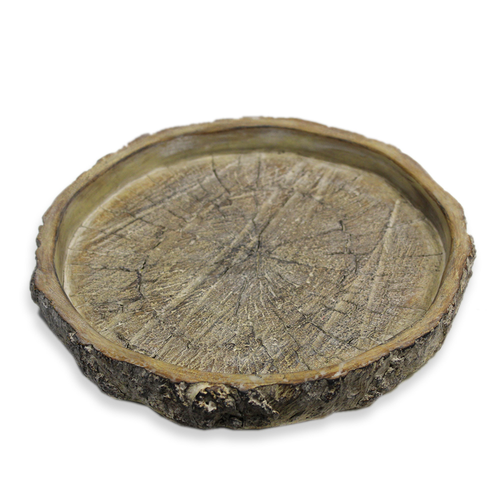 Tác beton wood pr.33,5x4cm hnědý