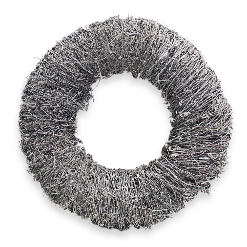 Kruh proutí 35cm šedá