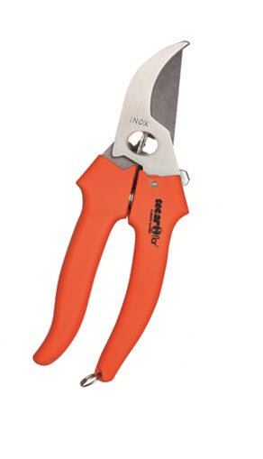 Nůžky INOX 7,5 zahradní zahlé dl.19,5cm