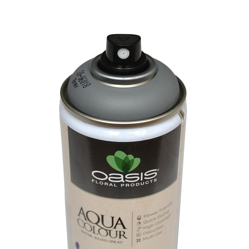 Oasis Aqua color spray 400ml šedý