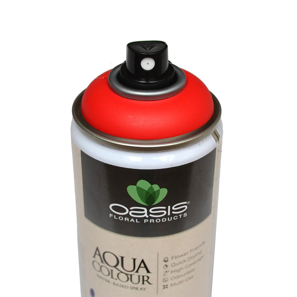 Oasis Aqua color spray 400ml červený (30-06004)