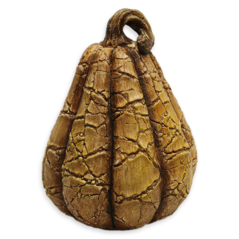 Dýně polyresin v.13x10cm hnědá