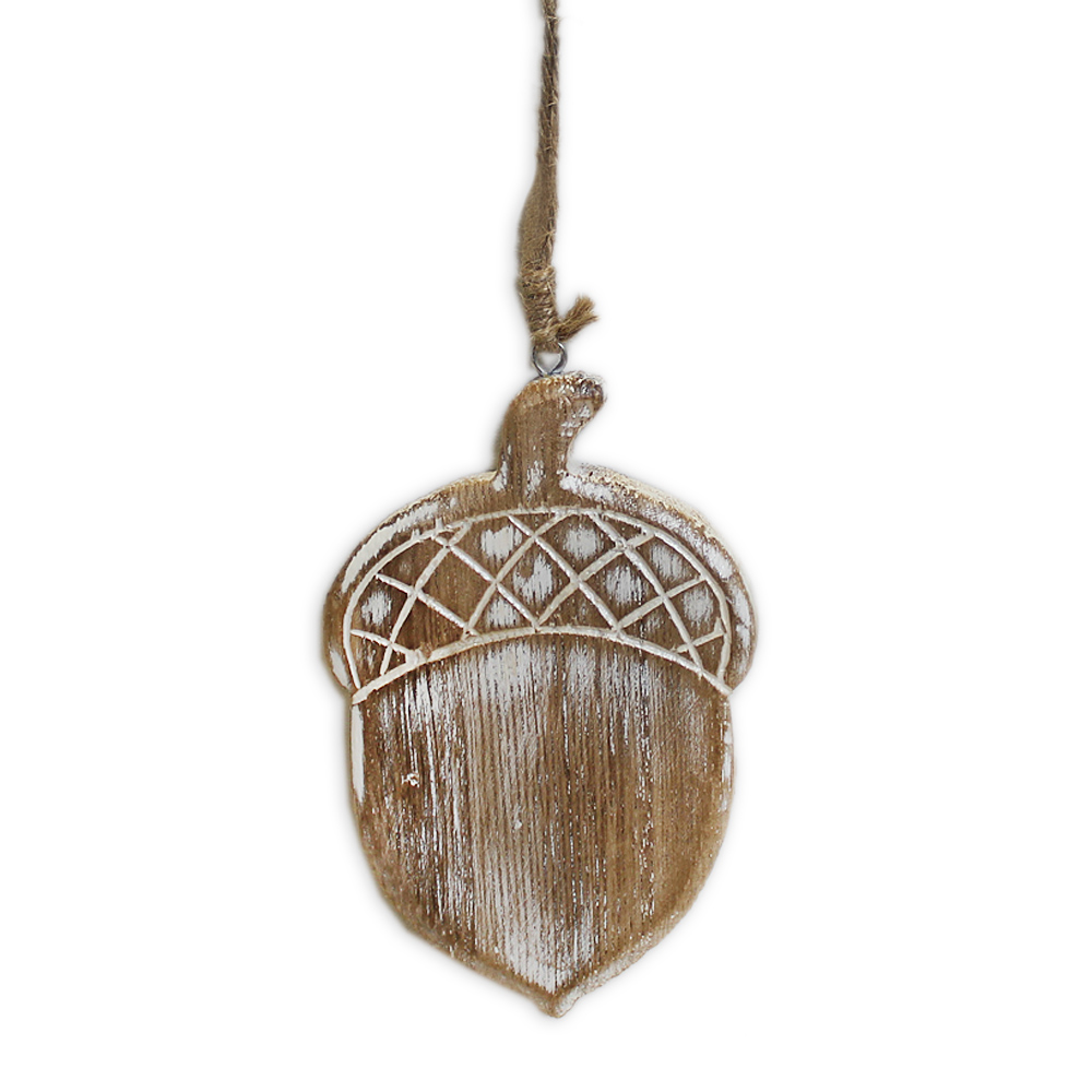 Žalud závěs dřevo v.12cm