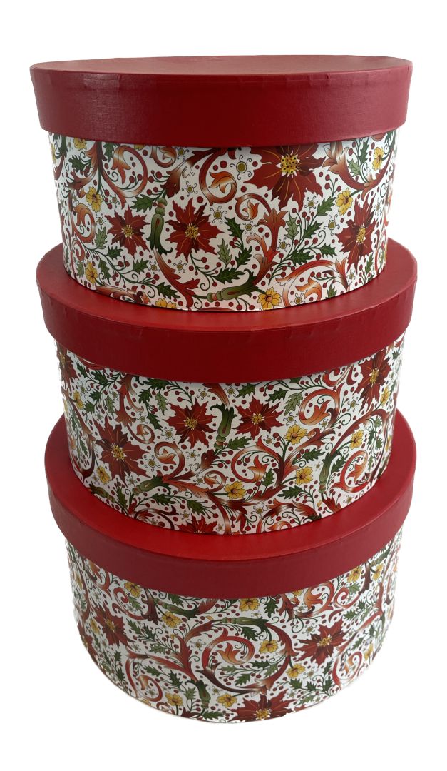 Flower boxy Florentine pr.26cm S/3