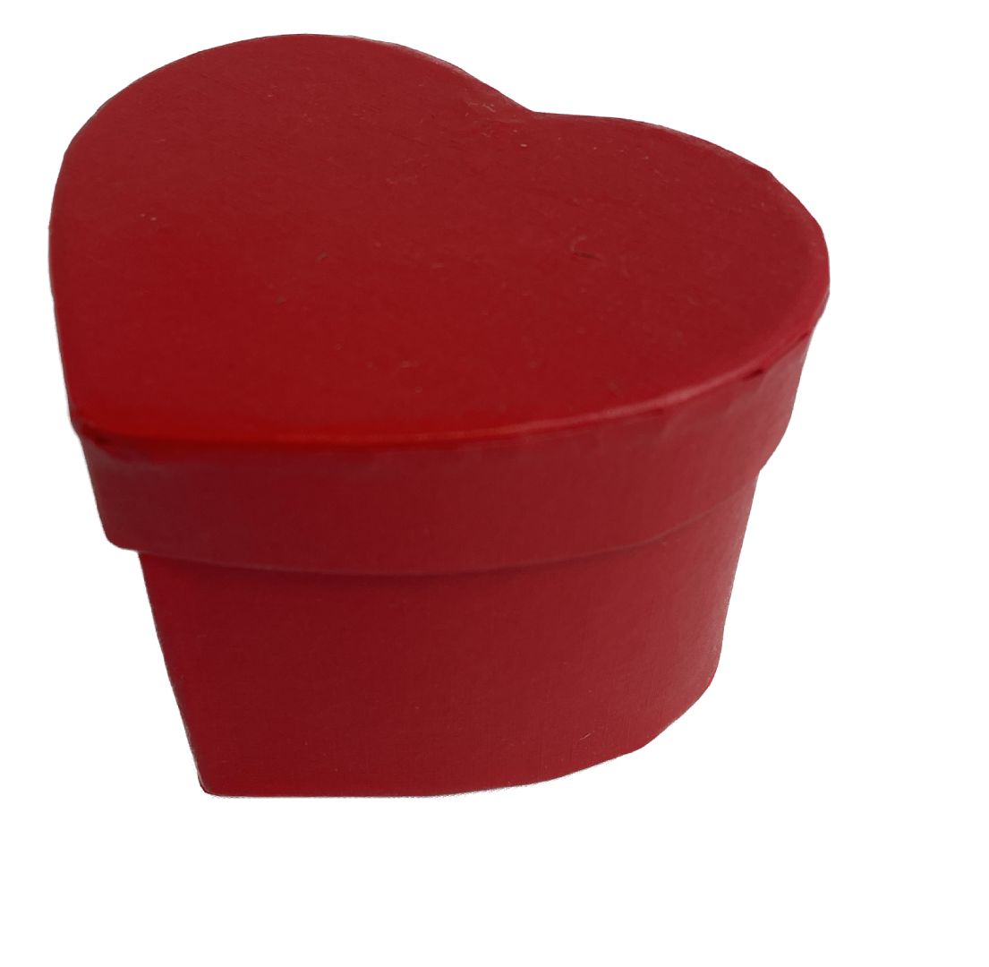 Flower box Srdce pr.8,5cm černý