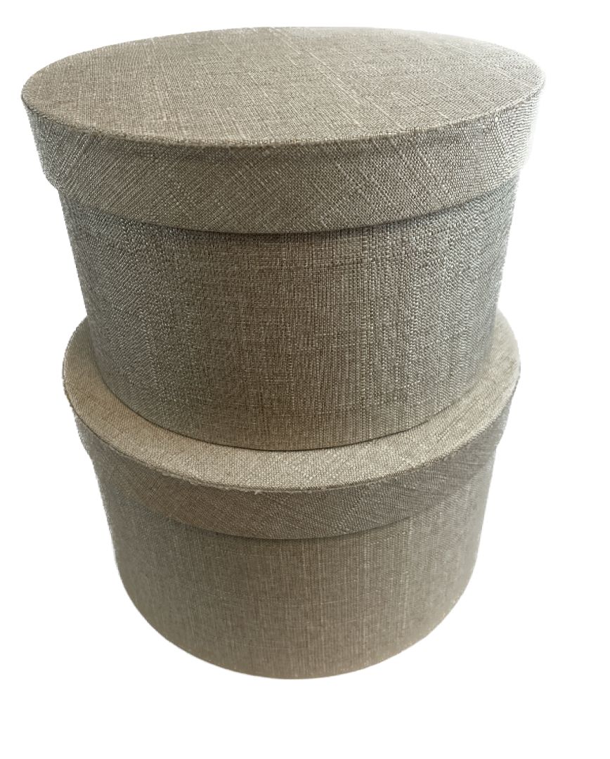 Flower box Beige pr.27,5cm S/2